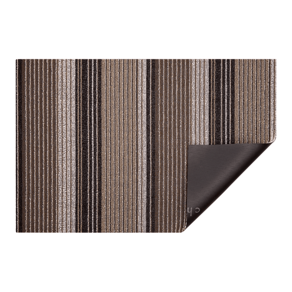 Chilewich Plynyl® Pleat Shag Mat, Oyster