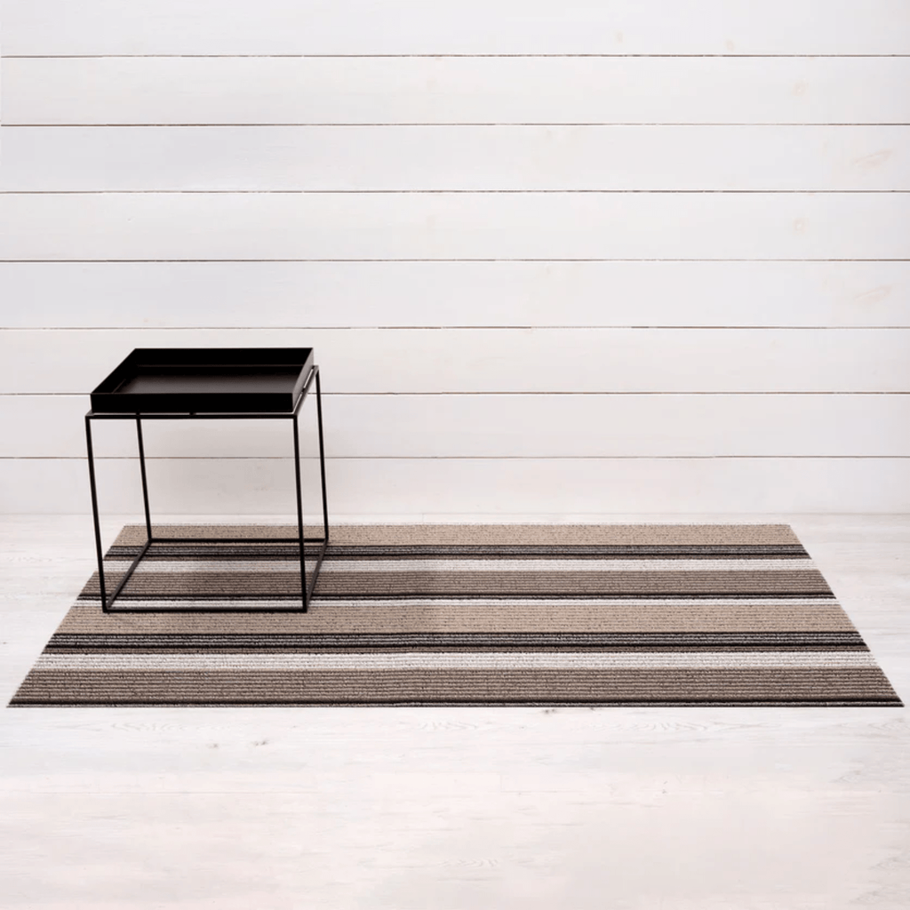 Chilewich Plynyl® Pleat Shag Mat, Oyster