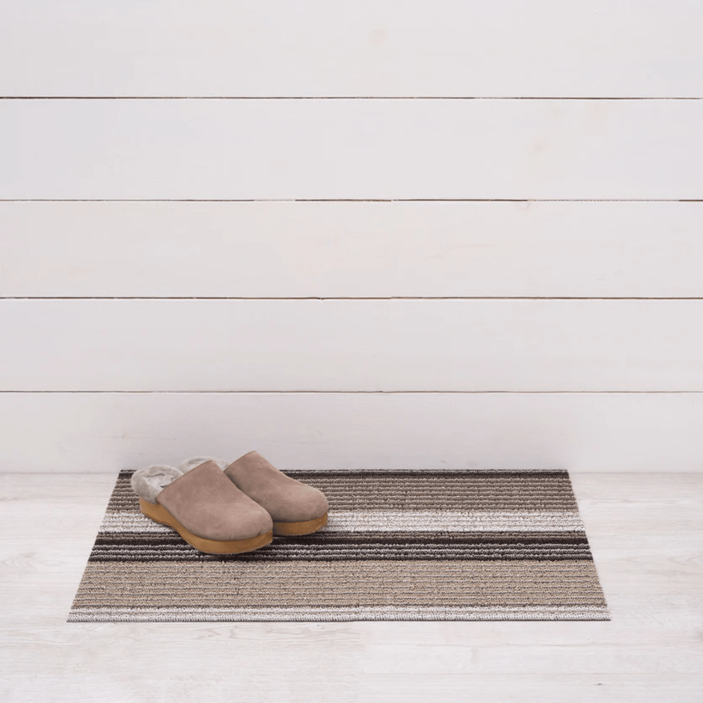Chilewich Plynyl® Pleat Shag Mat, Oyster