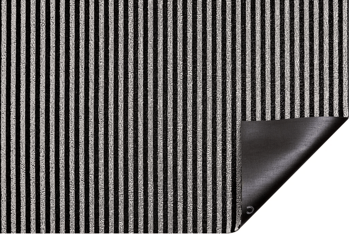 Chilewich Plynyl® Shag, Breton Stripe Tuxedo