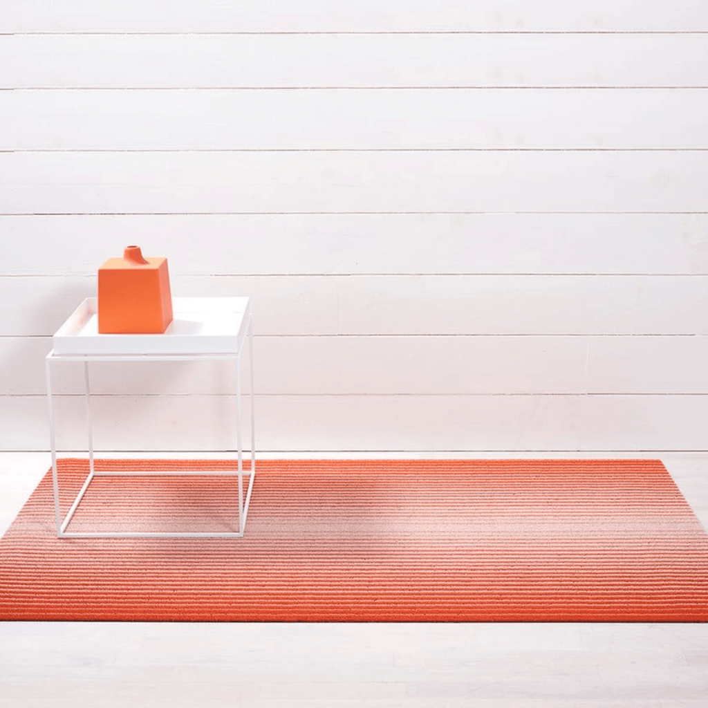 Chilewich Plynyl® Shag Mat, Domino Apricot