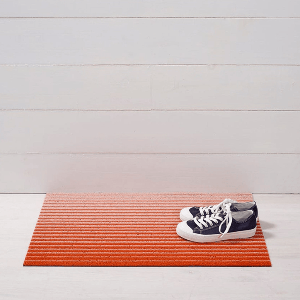 Chilewich Plynyl® Shag Mat, Domino Apricot