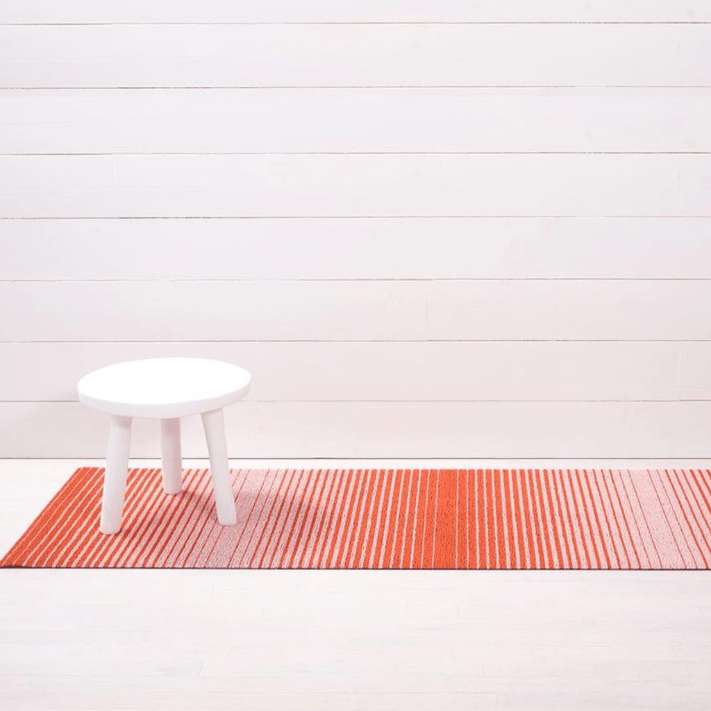 Chilewich Plynyl® Shag Mat, Domino Apricot