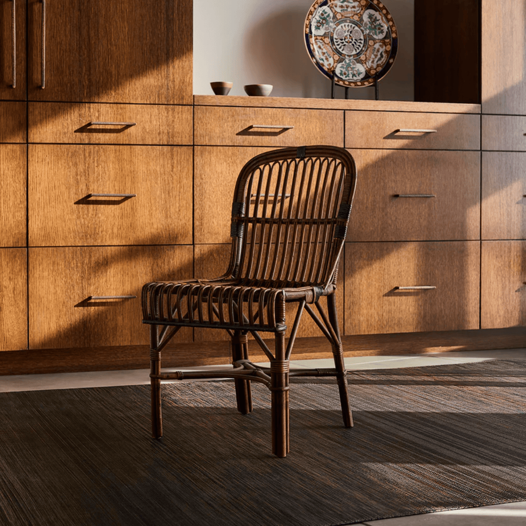 Chilewich Plynyl® Wave Woven Floor Mat, Tiger Eye