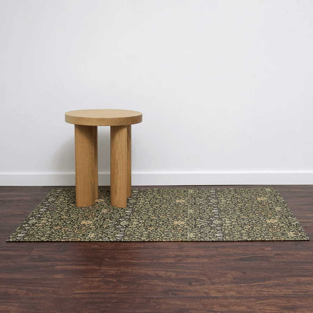 Chilewich Plynyl® William Morris Woven Floor Mat, Dark Multi