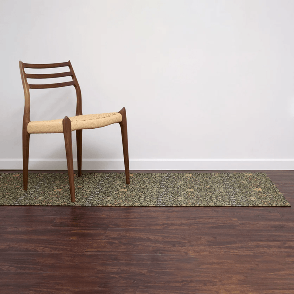 Chilewich Plynyl® William Morris Woven Floor Mat, Dark Multi