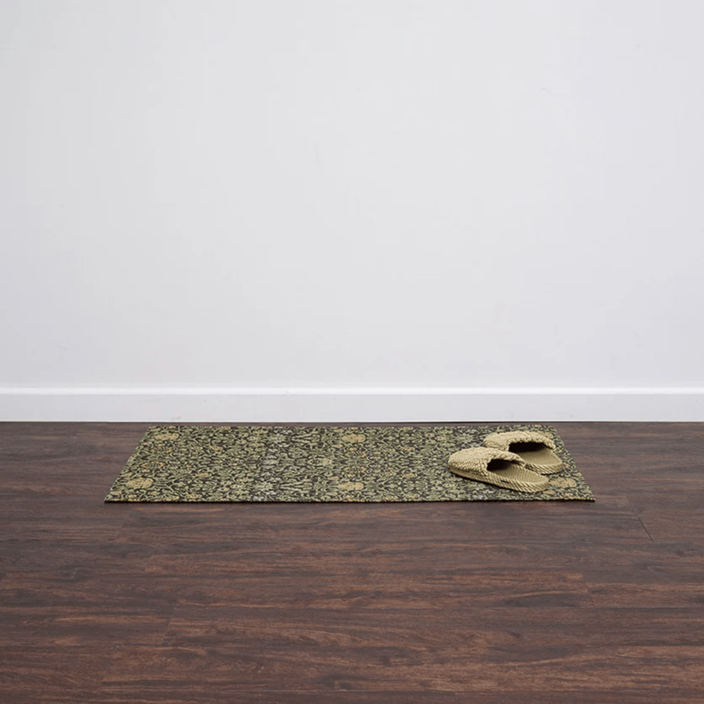 Chilewich Plynyl® William Morris Woven Floor Mat, Dark Multi