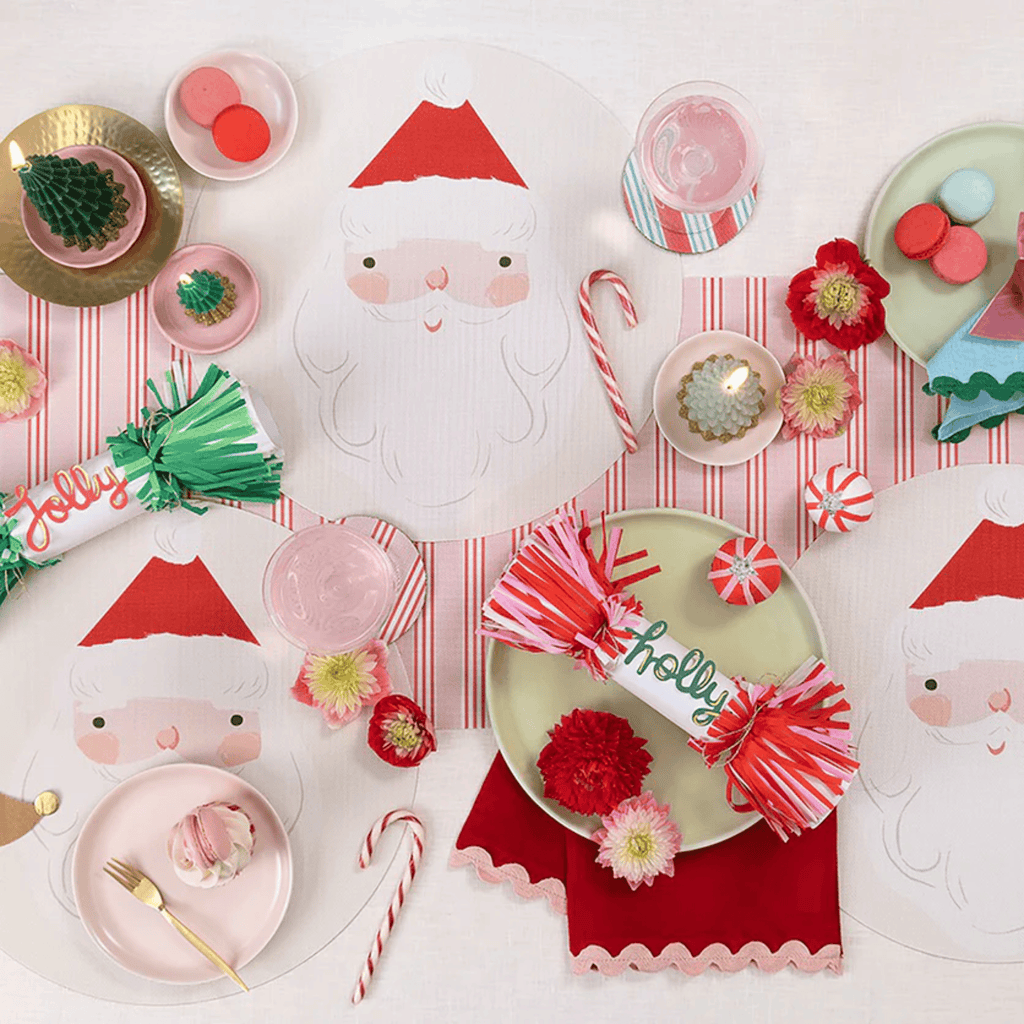 Chilewich x Meri Meri Plynyl® Placemat, Jolly Christmas