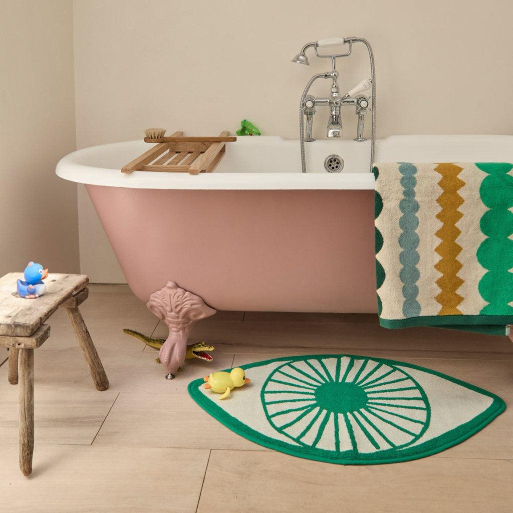 Donna Wilson Bath Mat, Green Eye