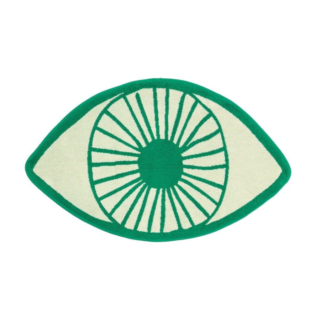 Donna Wilson Bath Mat, Green Eye