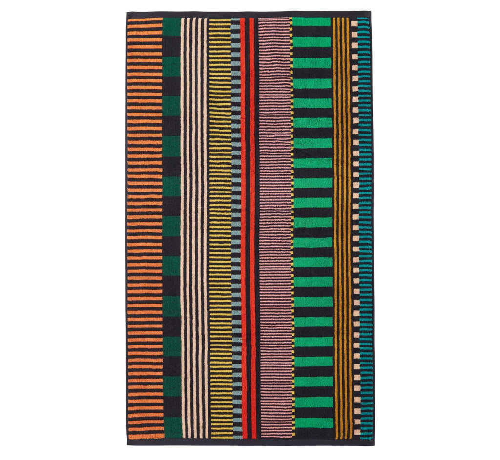 Donna Wilson Towel Collection, Multi Stripe Bath Towel