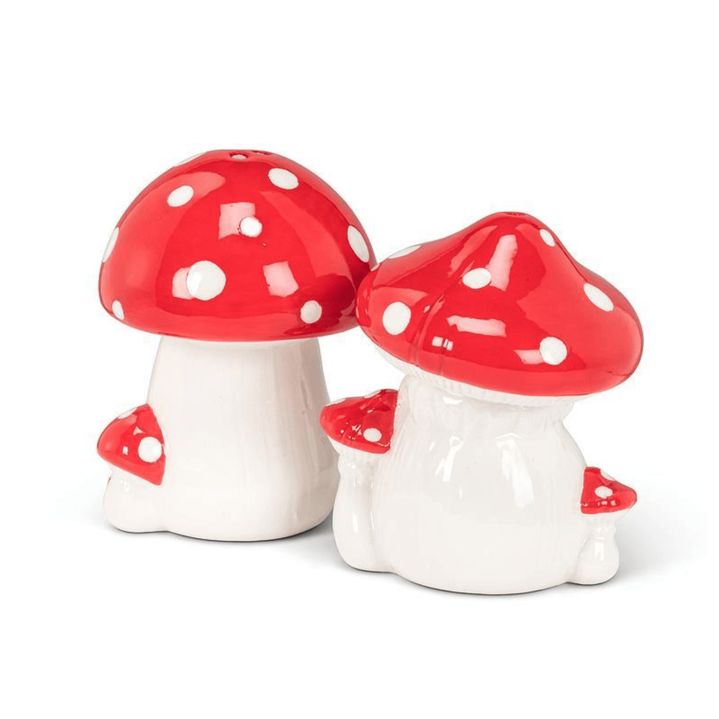 Dotty Mushroom Salt & Pepper Shakers