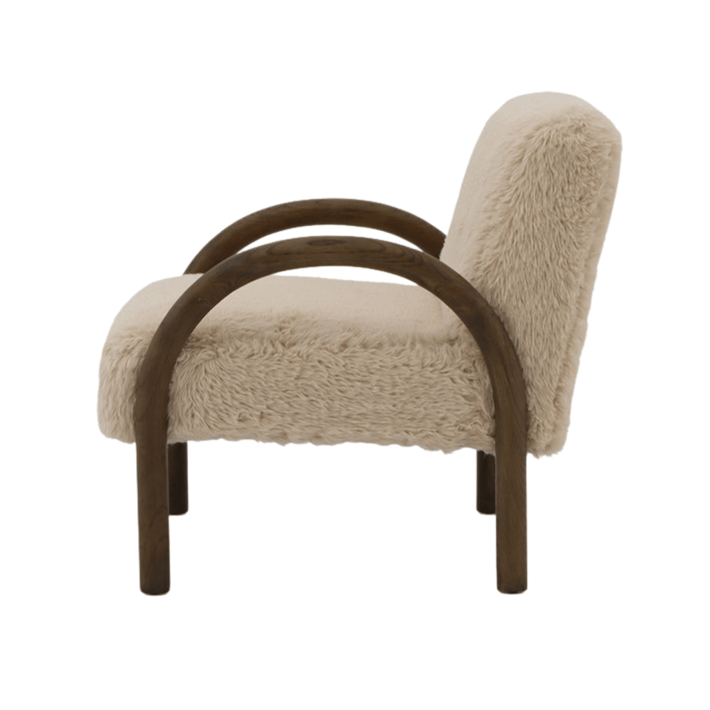 Style in Form Eros Chair, Shaggy Sand