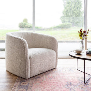 Style in Form Evita Chair, Bouclé