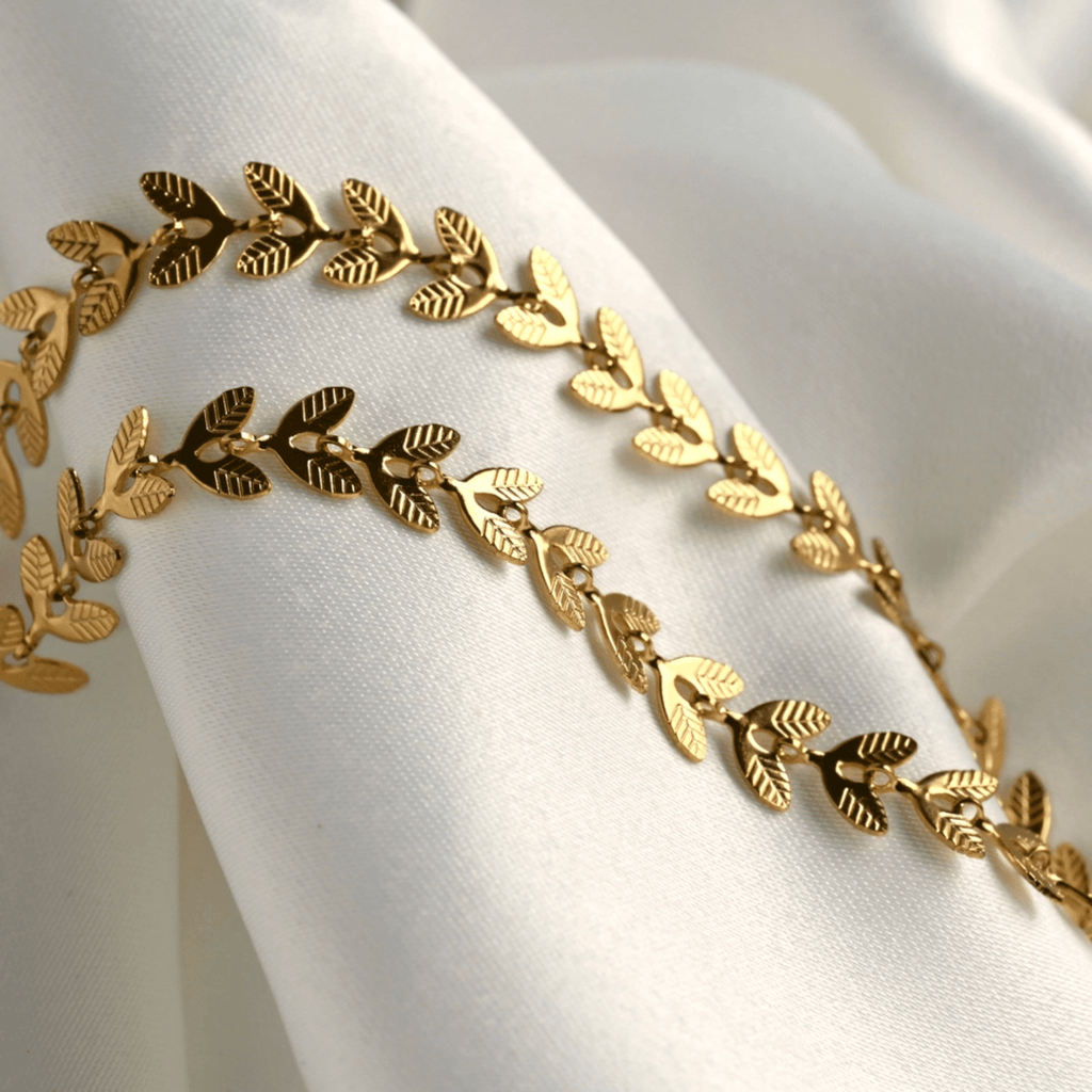 Gold Chevron Bracelet