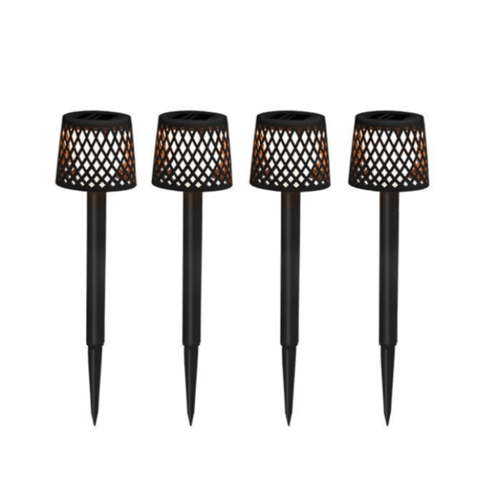 Gretita Outdoor Solar Garden Lights, Set of 4