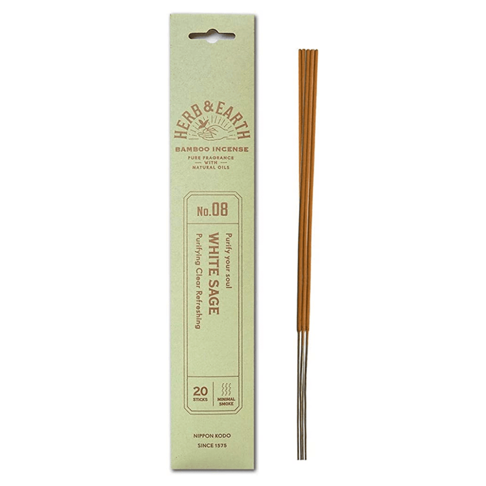 Herb & Earth Incense, No. 08 White Sage