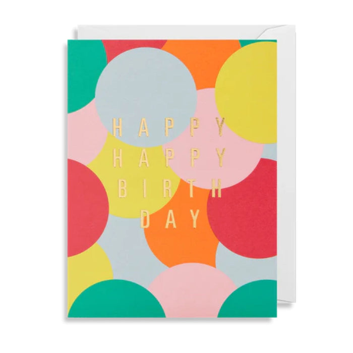 Happy Happy Birthday Mini Card