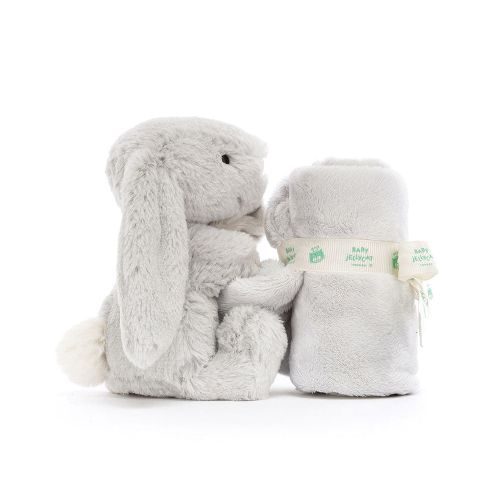 Jellycat Bashful Bunny Soother, Silver