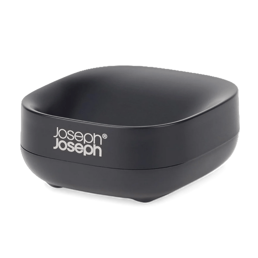 Joseph Joseph Slim™  Compact Matt Black Soap Dish
