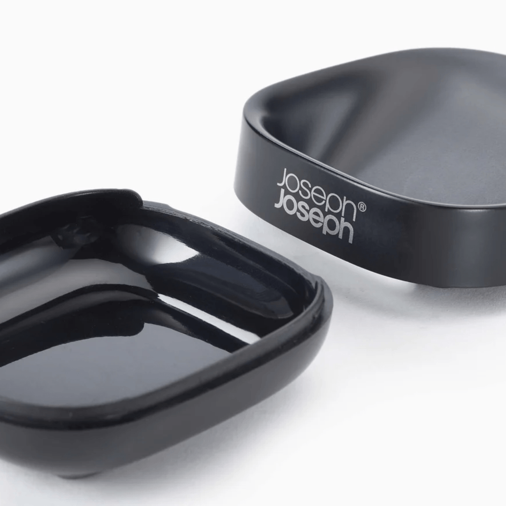 Joseph Joseph Slim™  Compact Matt Black Soap Dish