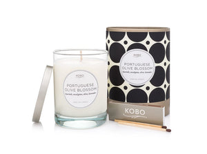 KOBO Coterie Candle, Portuguese Olive Blossom