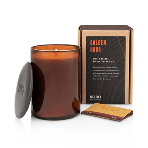 KOBO Woodblock Candle, Golden Hour