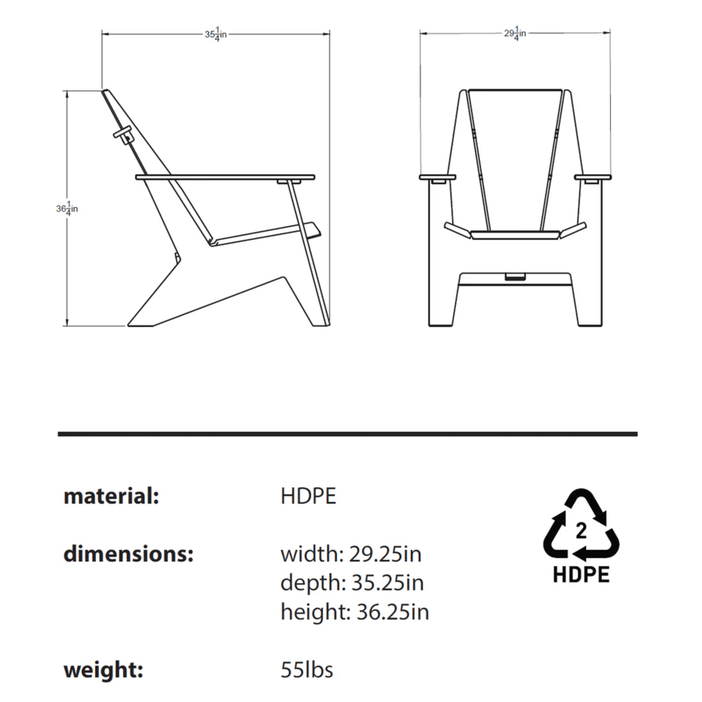 Komi Creations Ori Muskoka Chair