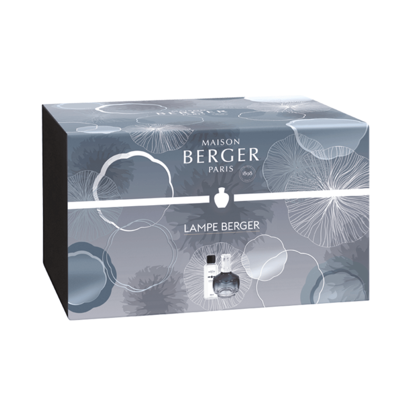 Midnight Blue Molecule Lamp Berger Gift Pack - Maison Berger Paris