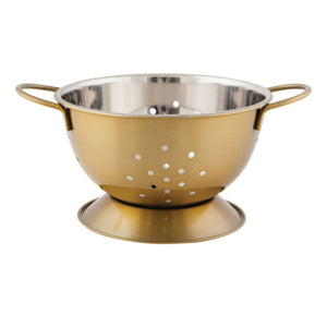 Matte Gold Colander