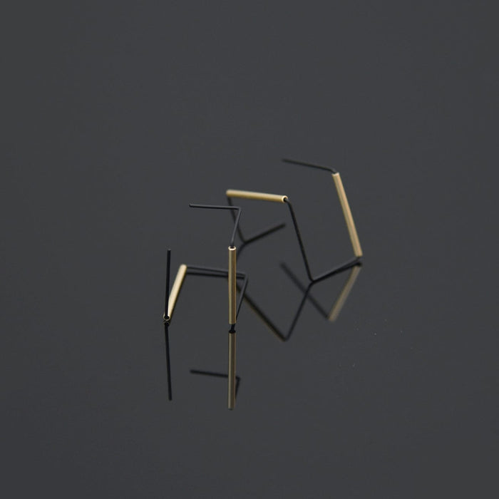 Purstuits Maze Hoop Earrings
