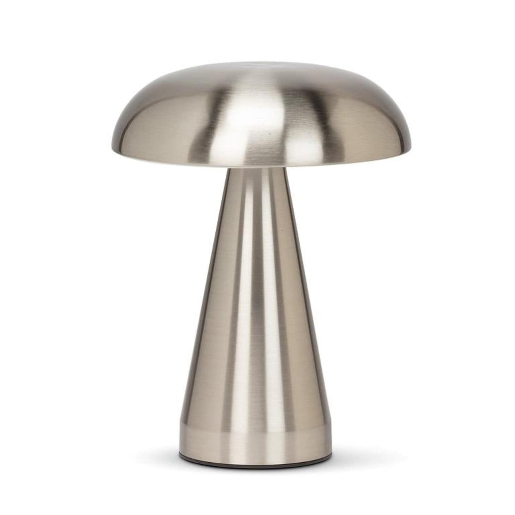 Metallic Mushroom LED Table Lamp