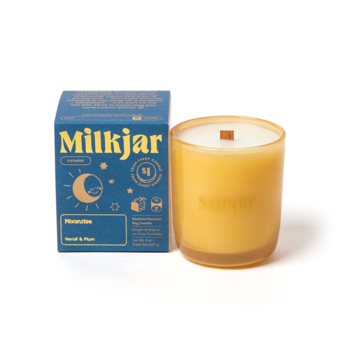 Milk Jar Candle, Moonrise