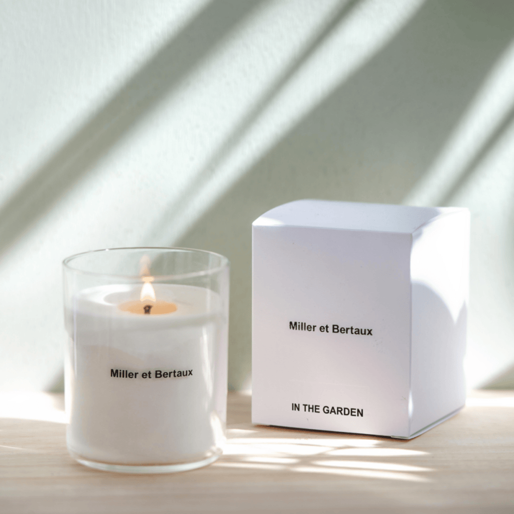 Miller et Bertaux Candle, In the Garden