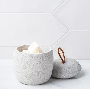 Moda at Home Harstad Cement Collection Cotton Jar