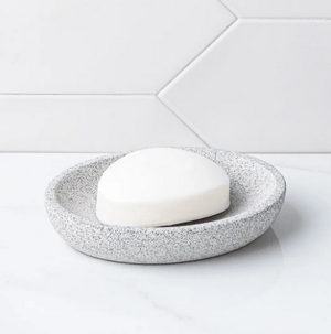 Moda at Home Harstad Cement Collection Soap Dish