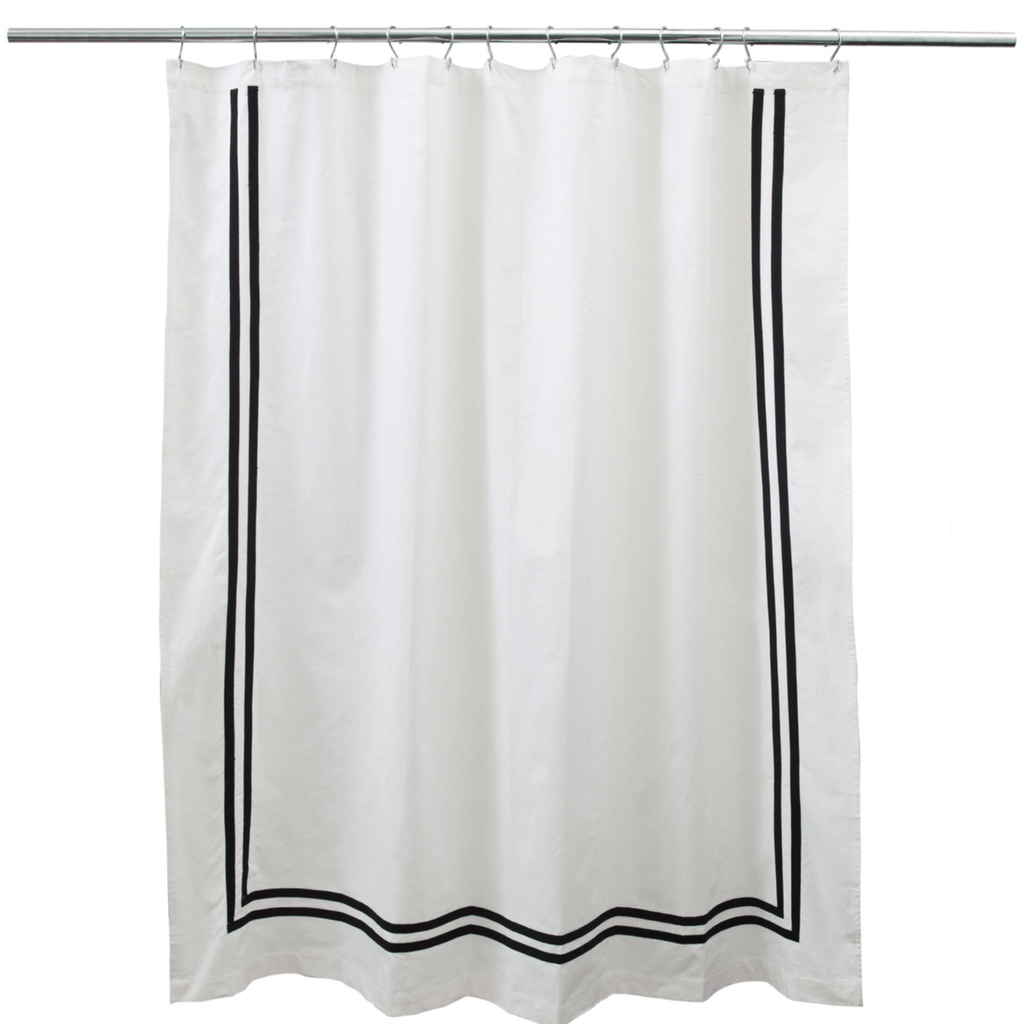 Moda at Home Shower Curtain, Borderlines