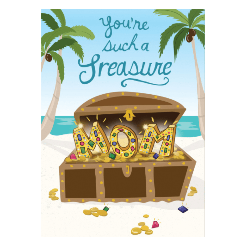 Mom, You're a Treasure Card