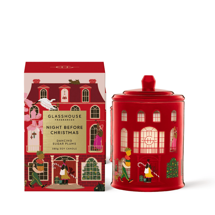 Glasshouse Fragrances Candle, Night Before Christmas