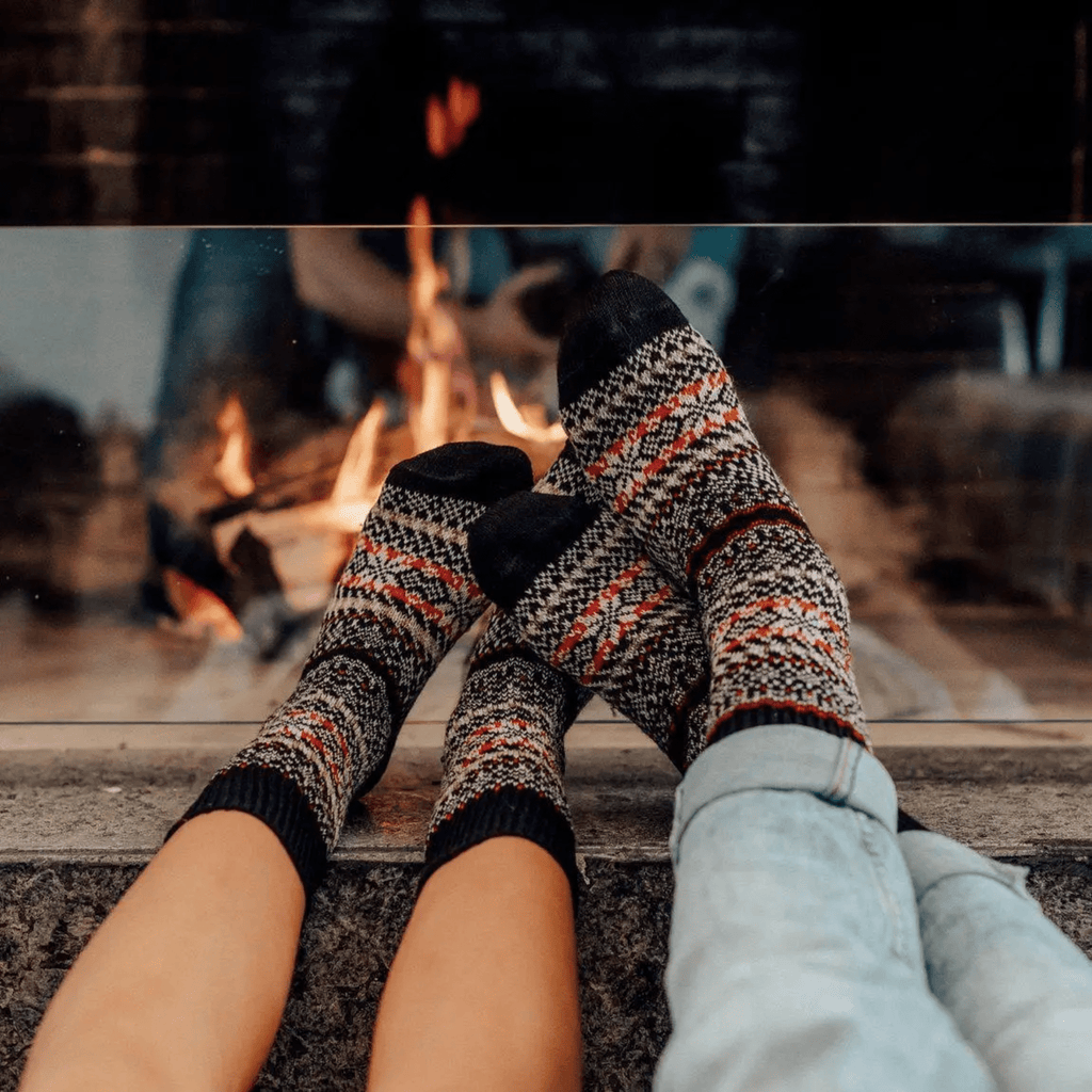 Nordic Wools Socks, Sigrid Black