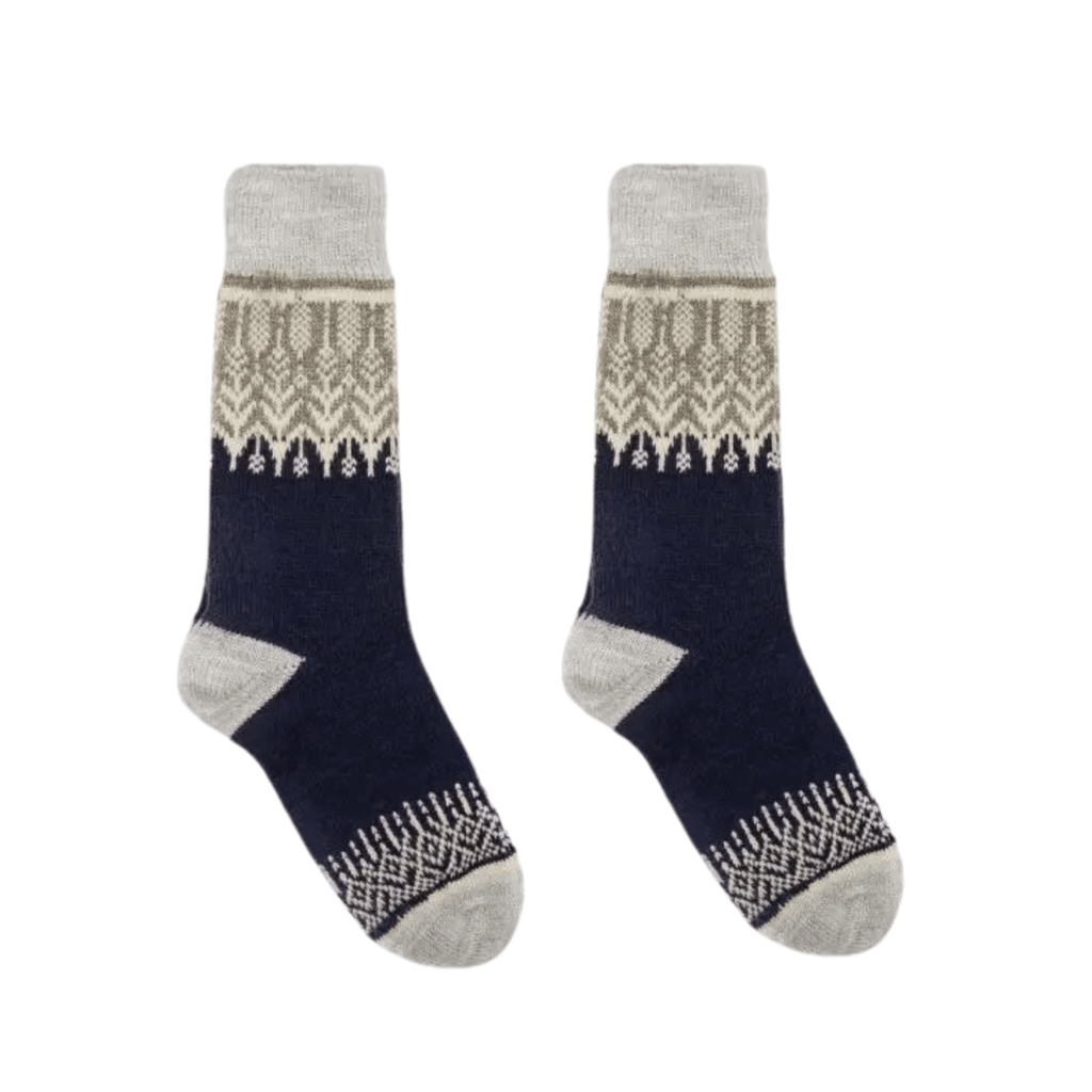 Nordic Wools Socks, Yule Navy