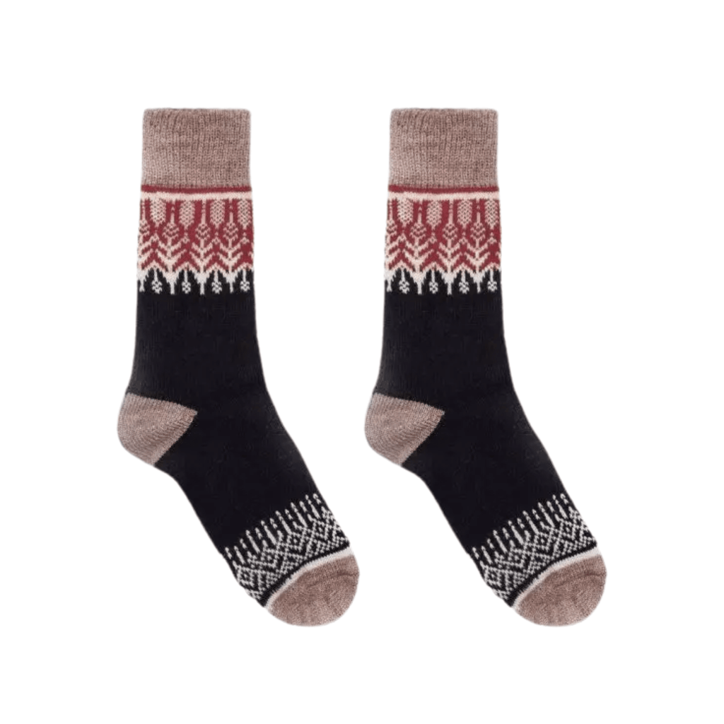 Nordic Wools Socks, Yule Sunset