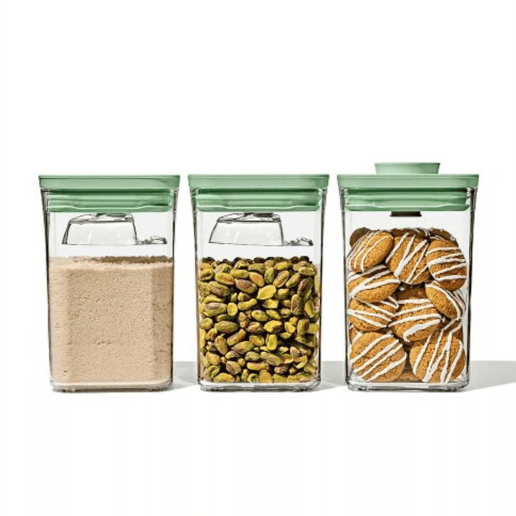 OXO POP Container Set with Mini Scoops, 3-Piece Limited Edition