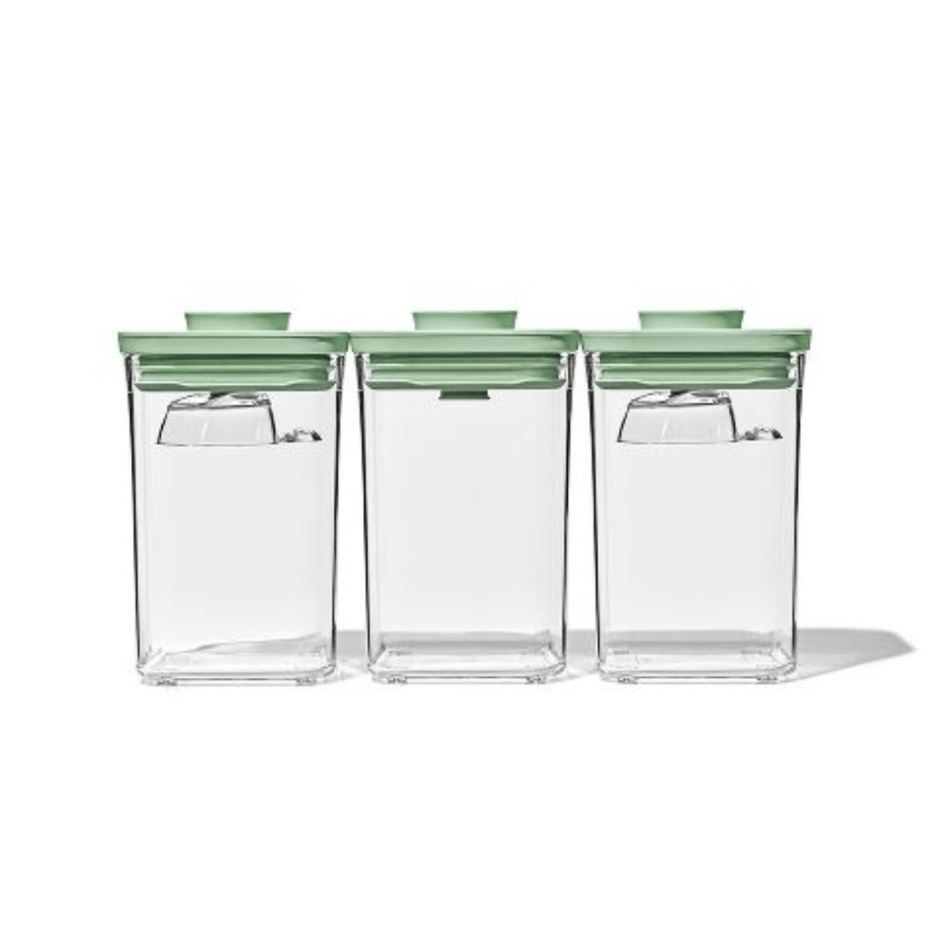 OXO POP Container Set with Mini Scoops, 3-Piece Limited Edition
