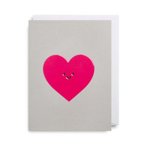 Pink Heart Mini Card