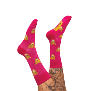 Powder Design Men's Socks, Charming Cheetah