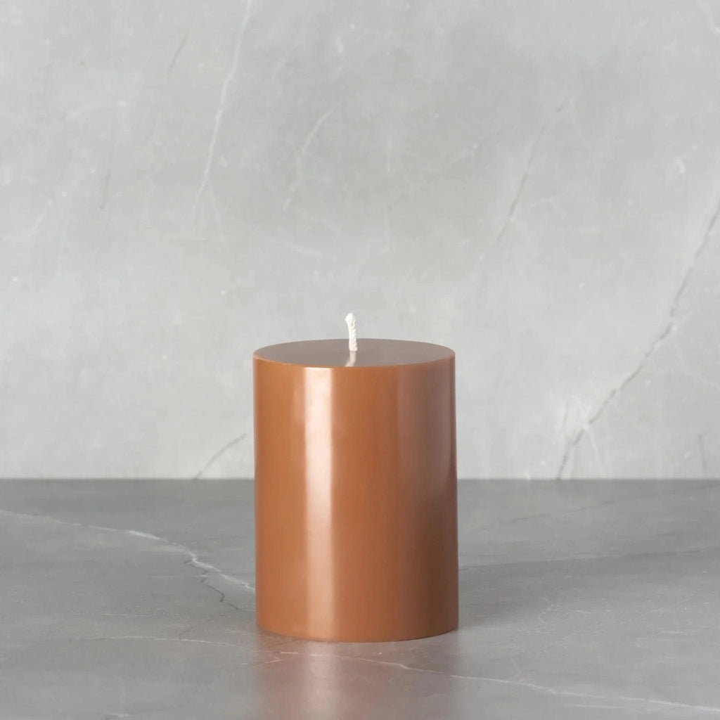 Prime Pillar Candle, Toffee 3x4