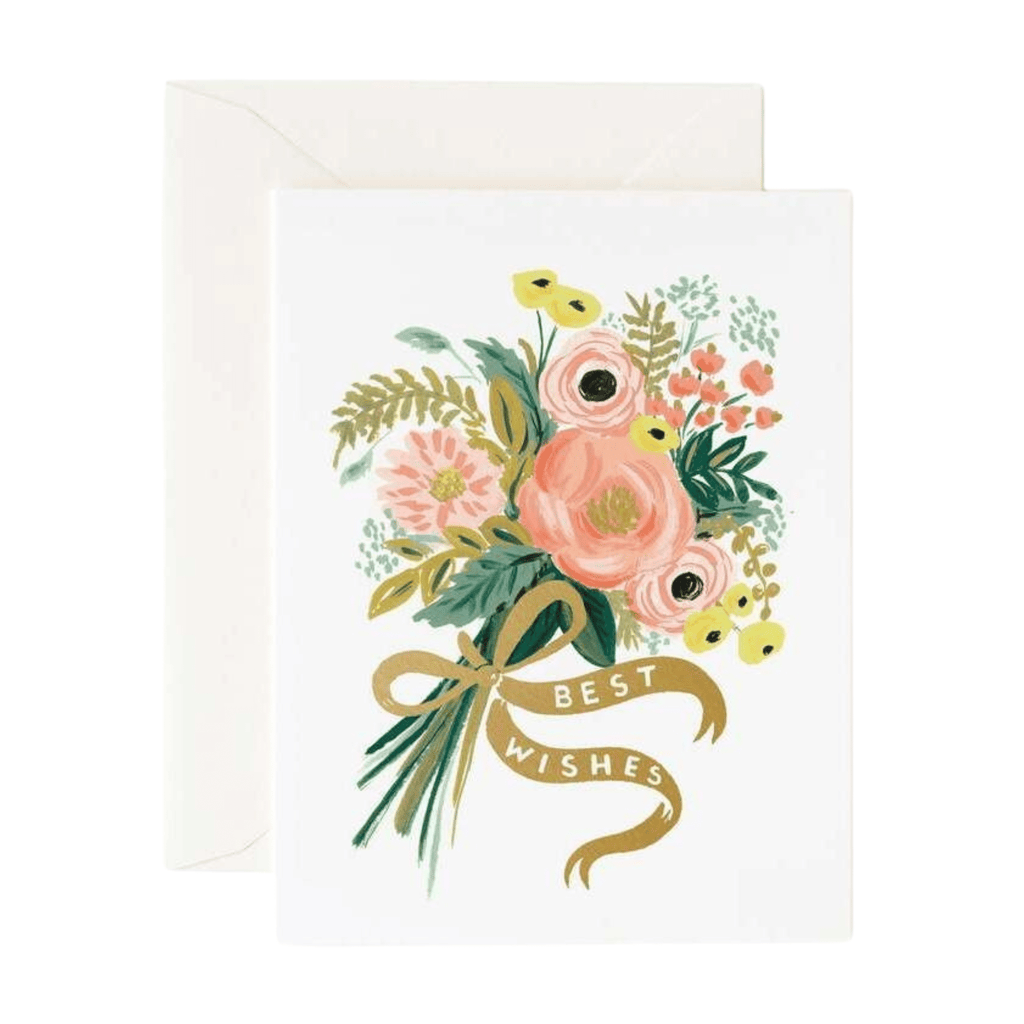 Rifle Paper Co. Best Wishes Bouquet Card