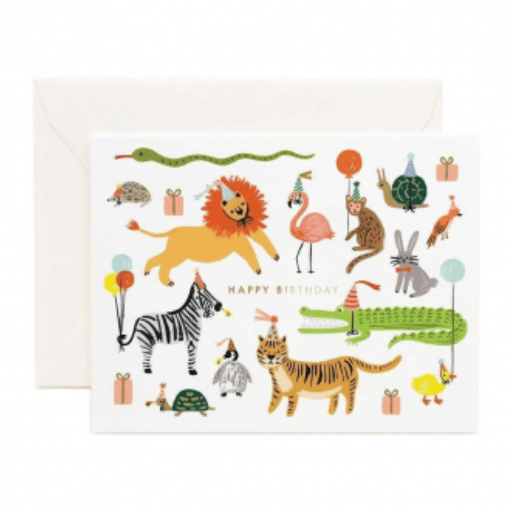 Rifle Paper Co. Party Animals Card