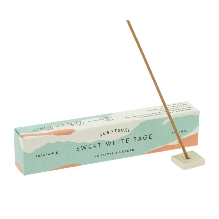 Scentsual Japanese Incense, Sweet White Sage